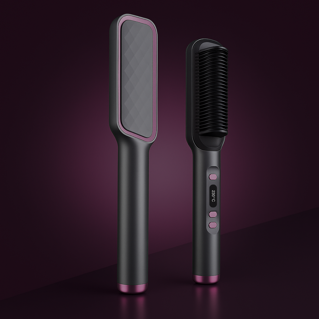 Brushair - Obtenez des cheveux lisses et parfaits comme au salon en seulement 2 minutes !