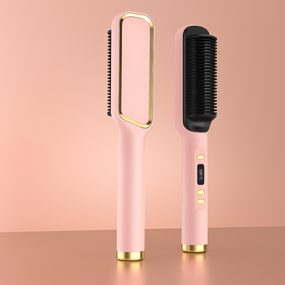 Brushair - Obtenez des cheveux lisses et parfaits comme au salon en seulement 2 minutes !